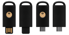Load image into Gallery viewer, Hirsch FIDO SecureKey GOV black with USB-A and USB-C connectors